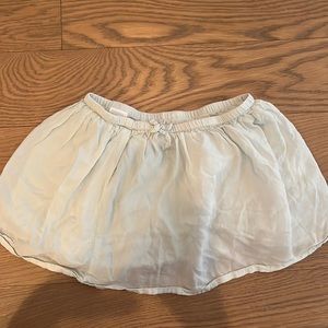 Girls Edgehill Collection light green skirt size 4